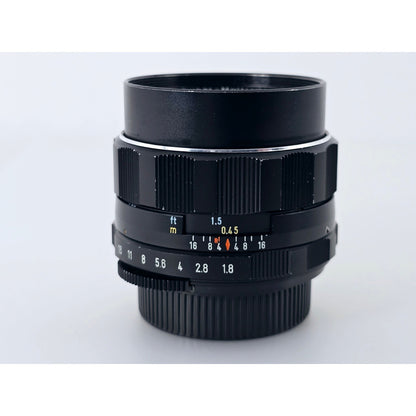 [Pre-owned] Pentax Super Multi Coated Takumar 55mm F1.8 SMC MF Lens M42 — Near MINT — Japan #4760