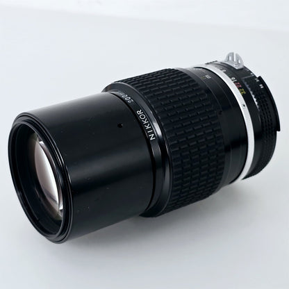 [Pre-owned] Nikon Ai Nikkor 200mm F4 MF Telephoto Lens — Near Mint+++ — Japan #5779