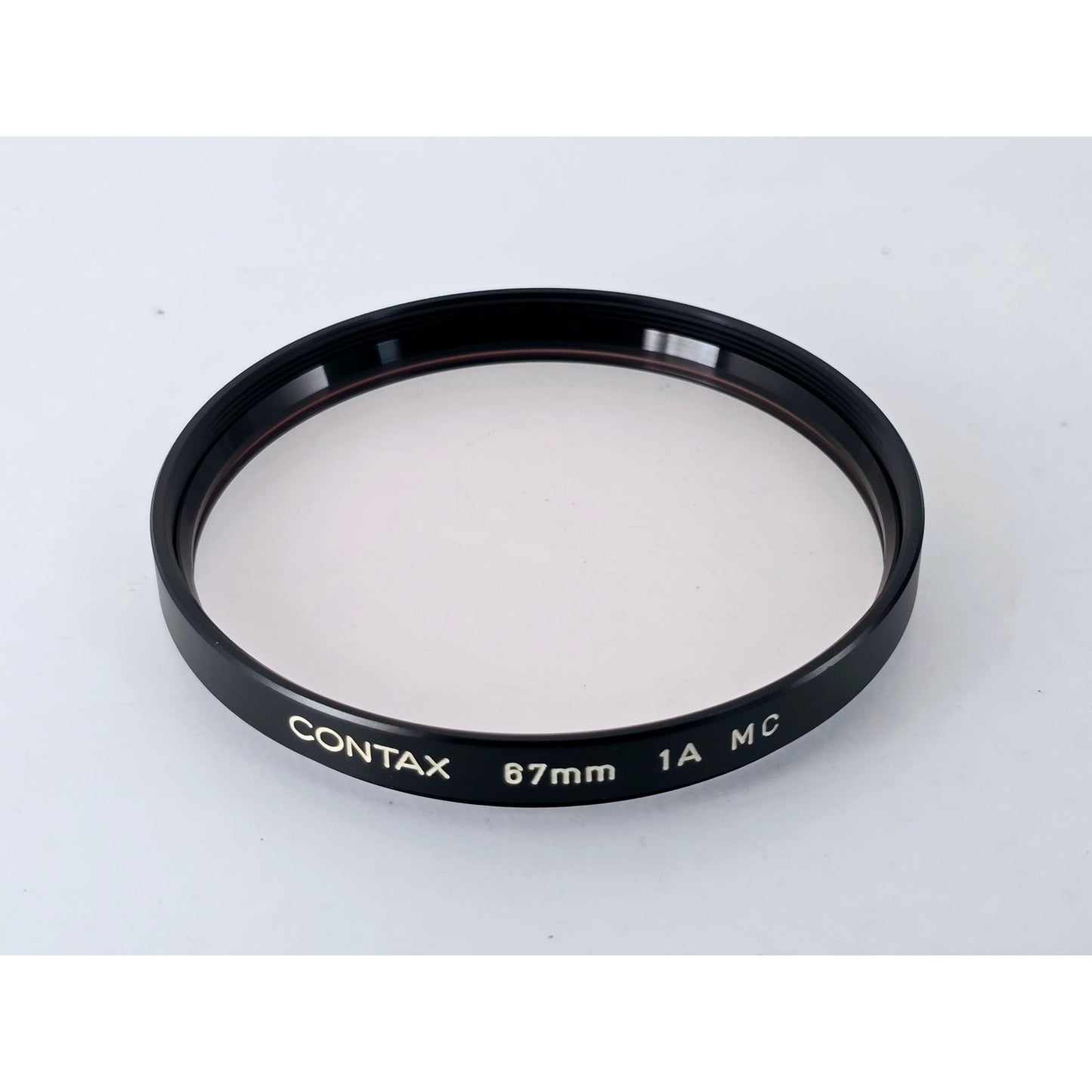 [Pre-owned] Contax 67mm 1A MC Lens Filter — Near MINT — Japan #4304