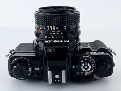 🌸[Near MINT] Minolta X-700 SLR 35mm Film Camera New MD 50mm F1.4 Lens Japan
