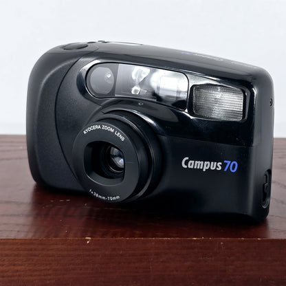 [Pre-owned] Kyocera Campus 70 Point & Shoot 35mm Film Camera — Near Mint+++ — Japan #5673