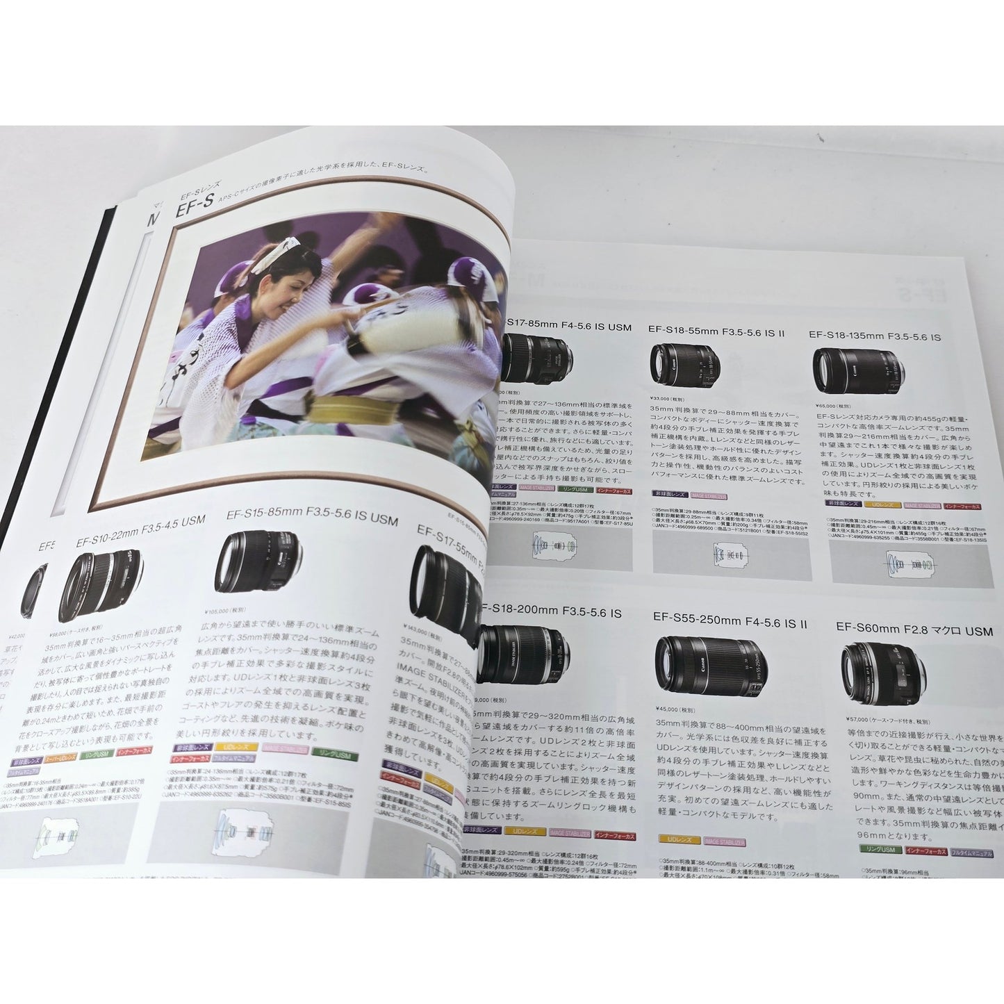 [Pre-owned] Canon EF Lens EOS Accessories Catalog 2012/11 — MINT — Japan #4555