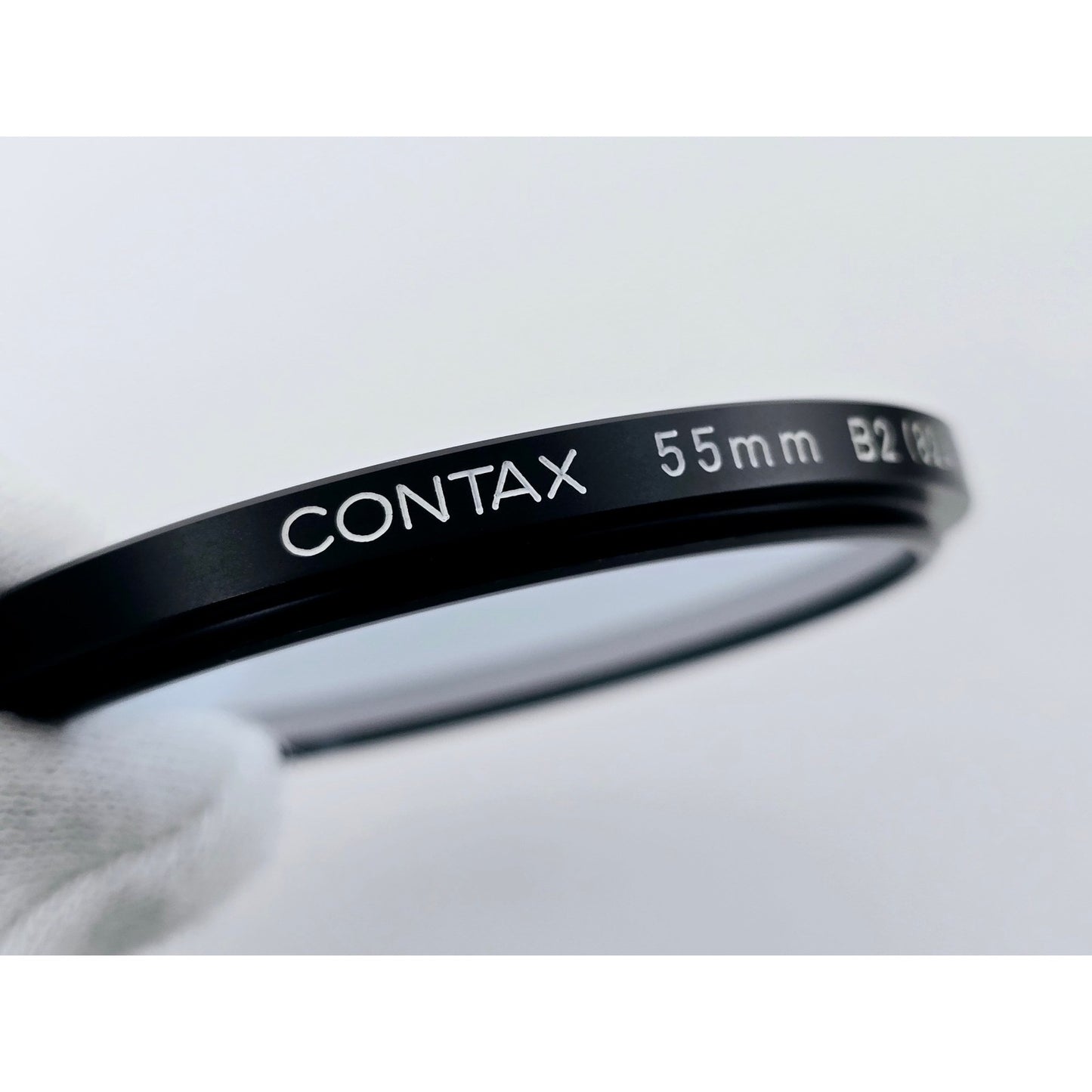 [Pre-owned] Contax 55mm B2 (82A) MC Genuine Lens Filter — Near MINT — Japan #4878