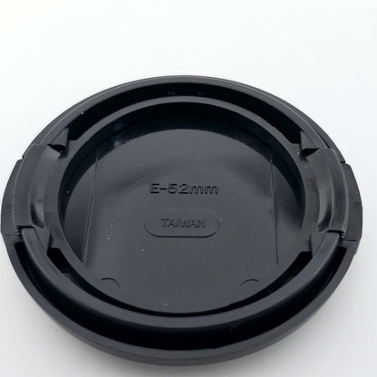 [Pre-owned] Canon Front Lens Cap E-52U 52mm (Set of 2) — Near Mint+++ — Japan #5536