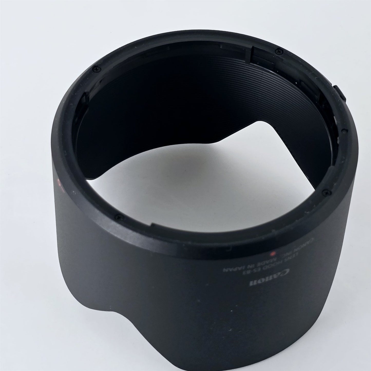 [Pre-owned] Canon ES-83 Lens Hood for RF 50mm f/1.2L USM — Top Mint — Japan #5281