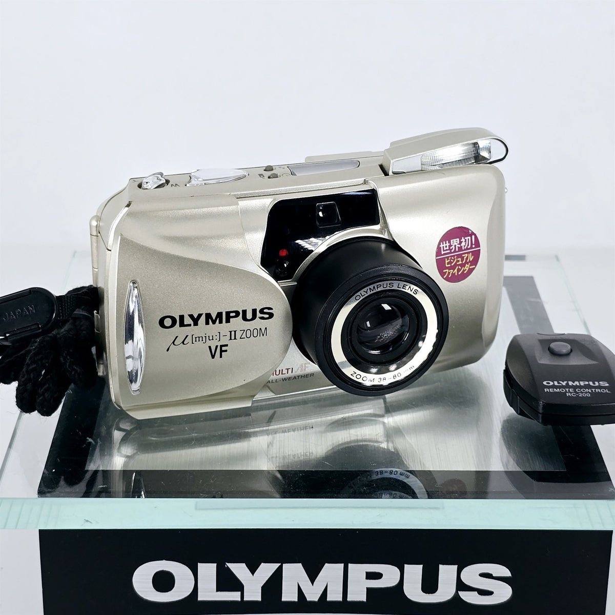 [Pre-owned] Olympus mju II Zoom VF 35mm Point & Shoot Film Camera — Near Mint — Japan #5794