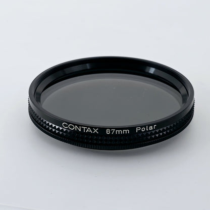 [Pre-owned] Contax 67mm Polarizing Lens Filter — Near Mint — Japan #5564