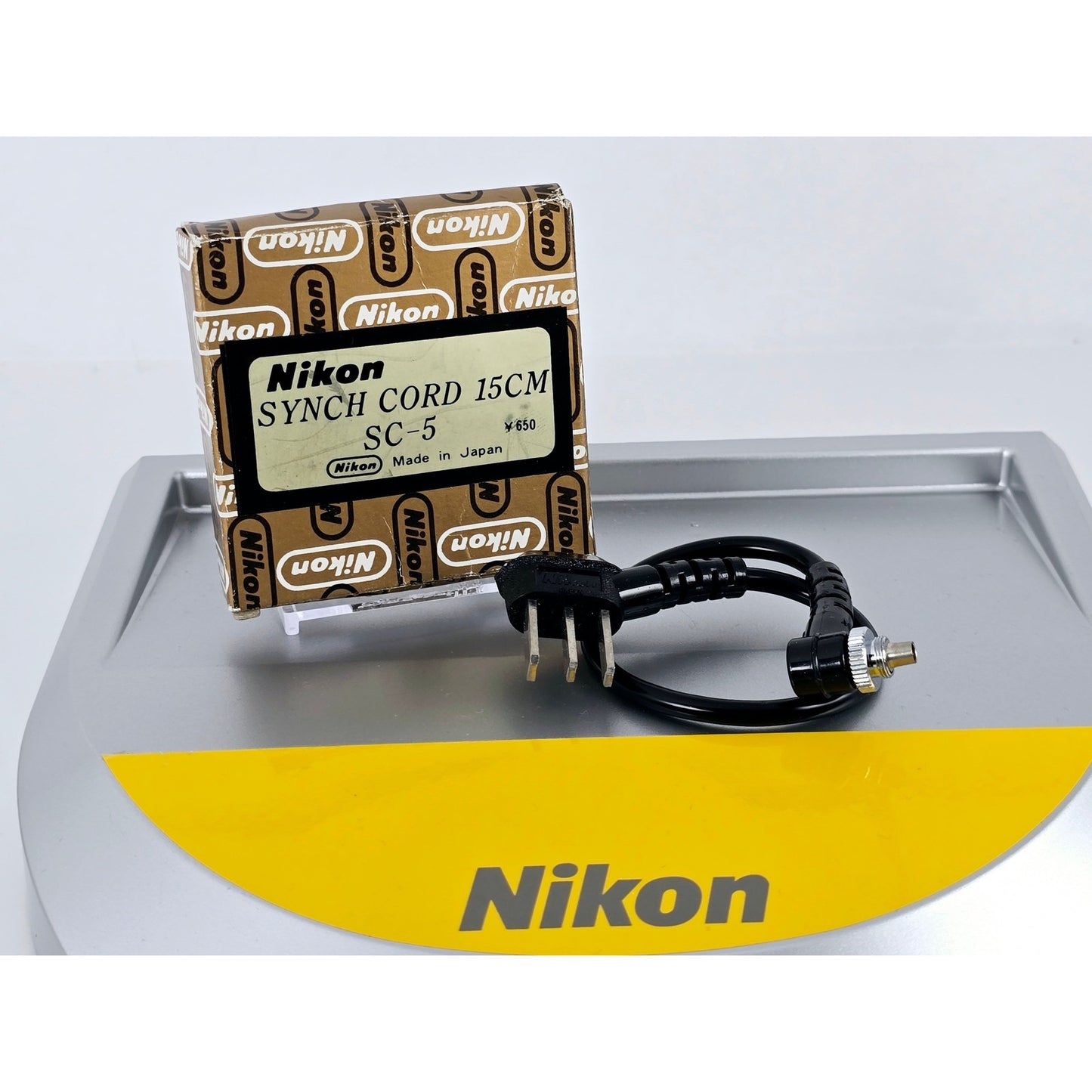 [Pre-owned] Nikon SC-5 Sync Cord 15cm — Near MINT — Japan #2956