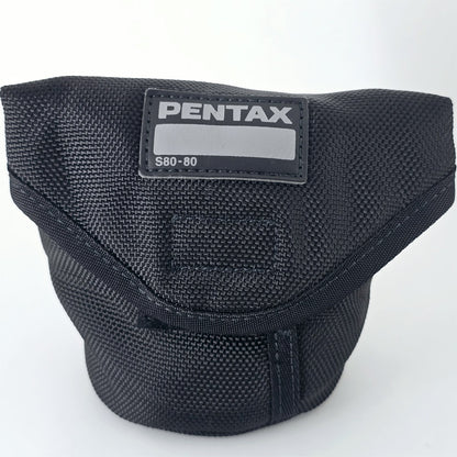 [Pre-owned] Genuine Pentax S80-80 S90-100 Soft Lens Case Pouch — Top Mint — Japan #5405