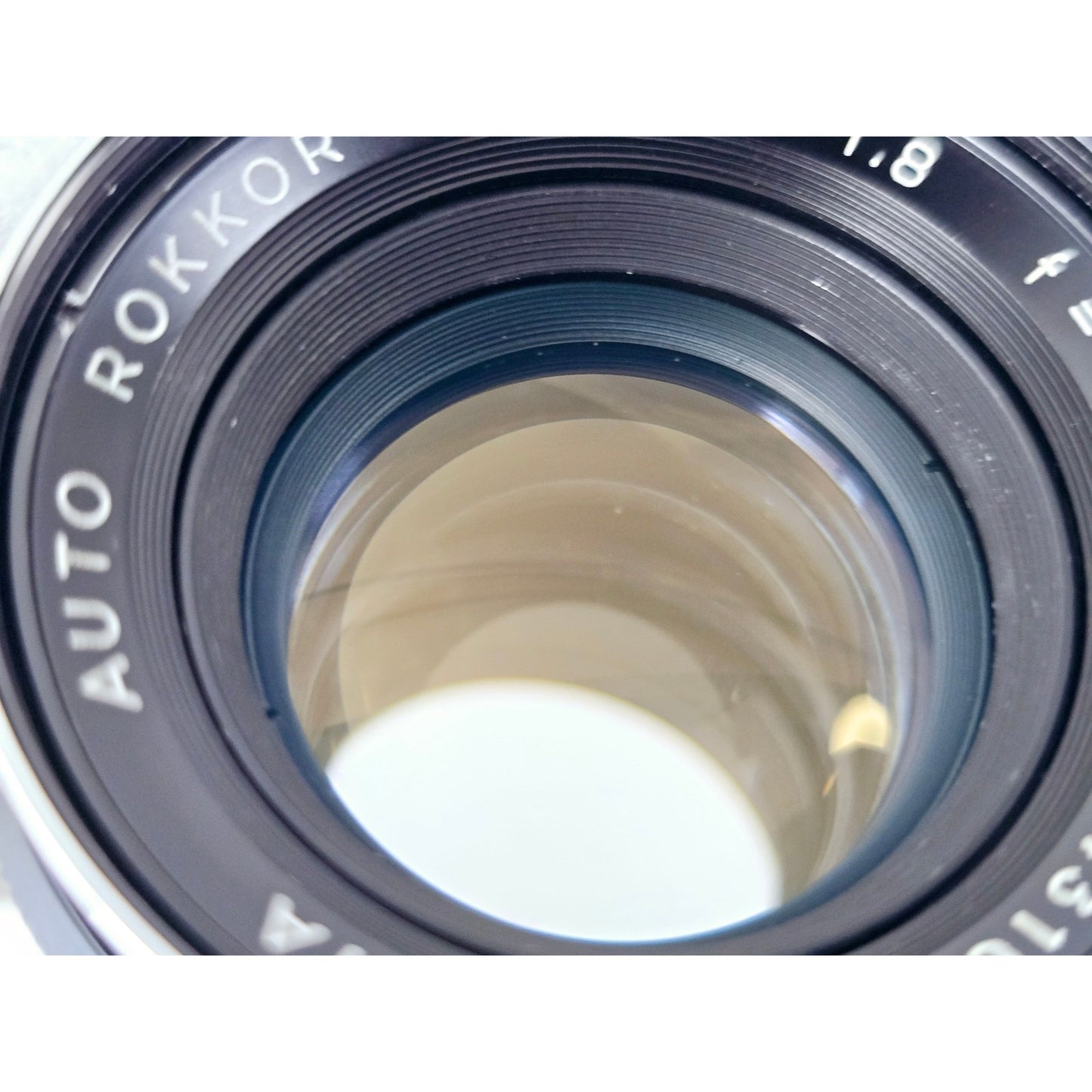 [Pre-owned] Minolta SR-1 Black 35mm Film Camera with Auto Rokkor 55mm F1.8 — Near MINT — Japan #2771