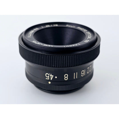 [Pre-owned] Fuji Fujinon ES 75mm F4.5 Enlarging Lens M39 — Near MINT — Japan #4692