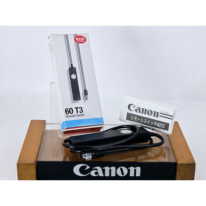[Pre-owned] Canon Remote Switch 60 T3 for EOS-1 1N HS RS EOS-5 — Unused — Japan #4543