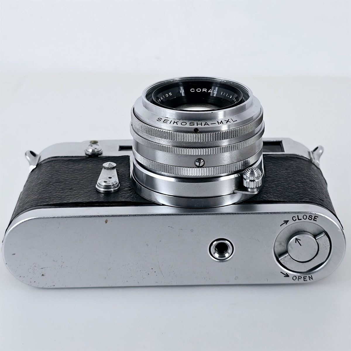 [Pre-owned] Aires 35 IIIC Rangefinder 35mm Film Camera Silver — Excellent+++++ — Japan #5656