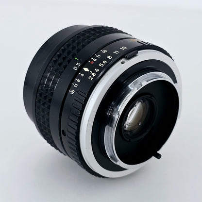 [Pre-owned] Minolta MC W.Rokkor 35mm F2.8 MF Wide Angle Lens — Near Mint+++ — Japan #5780