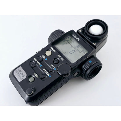 [Pre-owned] Sekonic L-758D Digital Master Light Meter for Pro Photography — Mint — Japan #5210