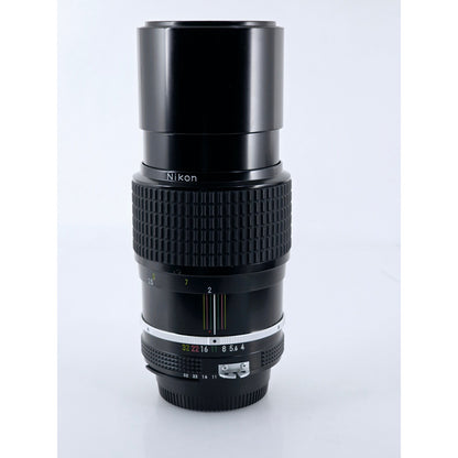 [Pre-owned] Nikon Ai Nikkor 200mm F4 Telephoto MF Lens — Near MINT — Japan #3636