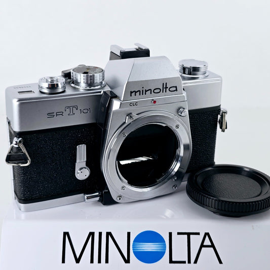 [Pre-owned] Minolta SRT 101 SLR 35mm Film Camera Body — Near MINT+++ — Japan #1569