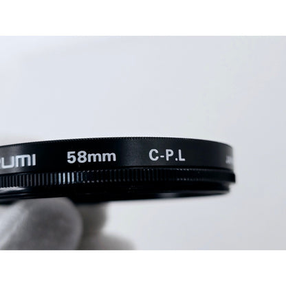 [Pre-owned] Marumi C-PL 58mm Lens Filter — MINT — Japan #4460