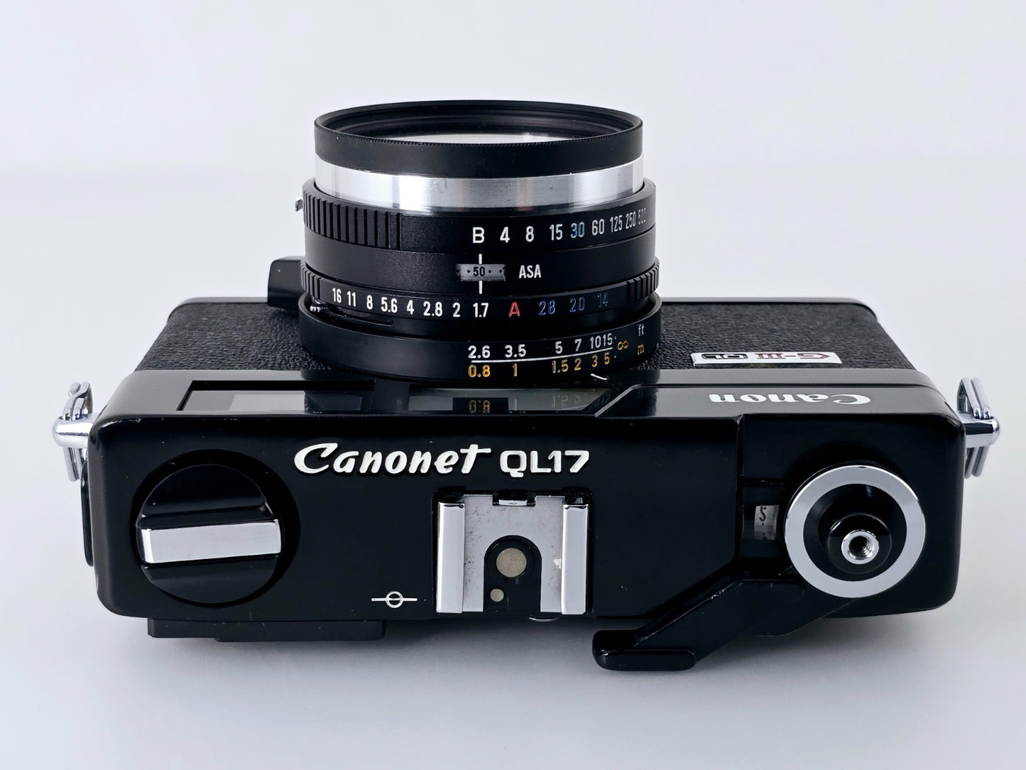 New Seal🌸[Near MINT] Canon Canonet QL17 G-III QL Black Rangefinder Camera Japan