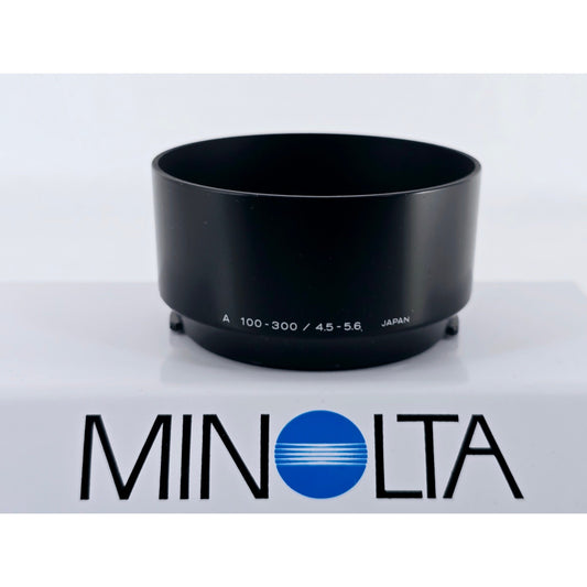 [Pre-owned] Minolta A 100-300/4.5-5.6 Plastic Lens Hood — Near MINT — Japan #3835