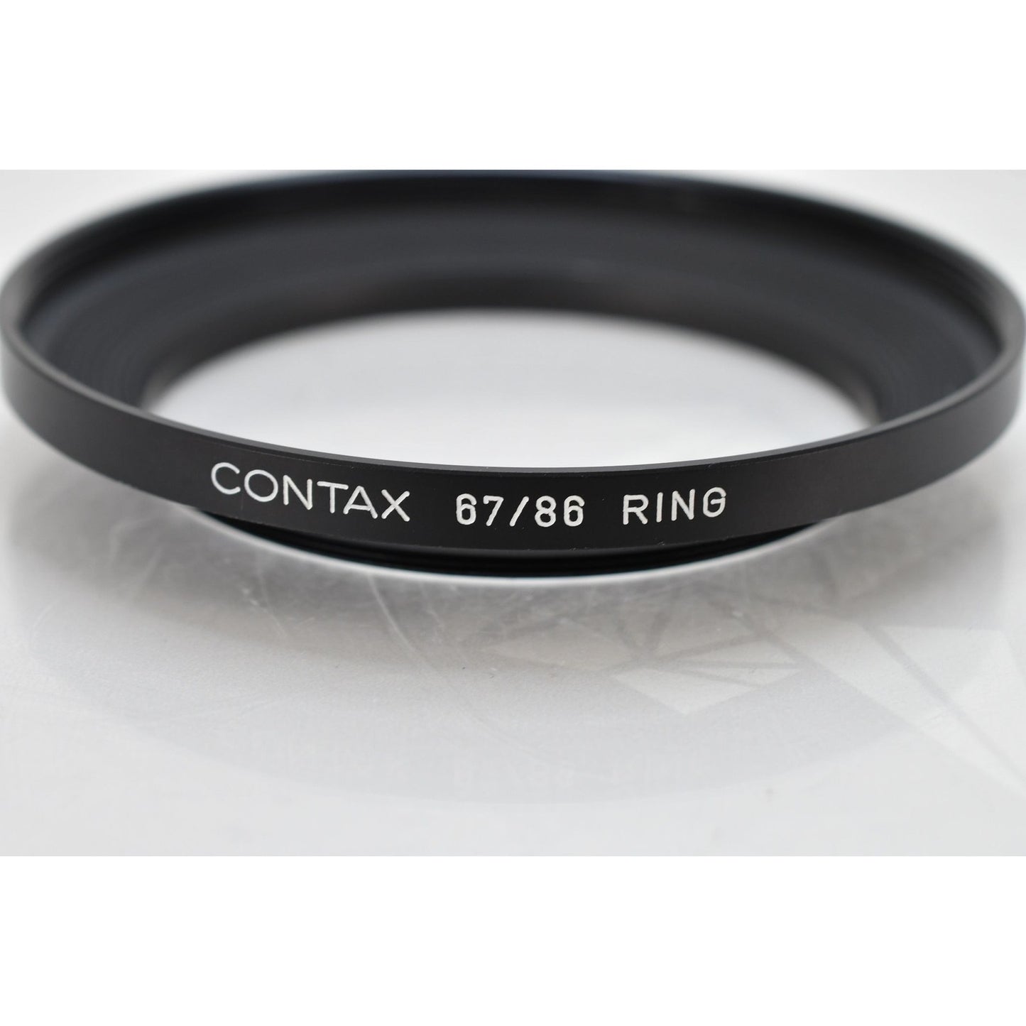 [Pre-owned] Contax Metal Hood 4 with 67/86 Adapter Ring (Genuine) — Near MINT+++ — Japan #2007