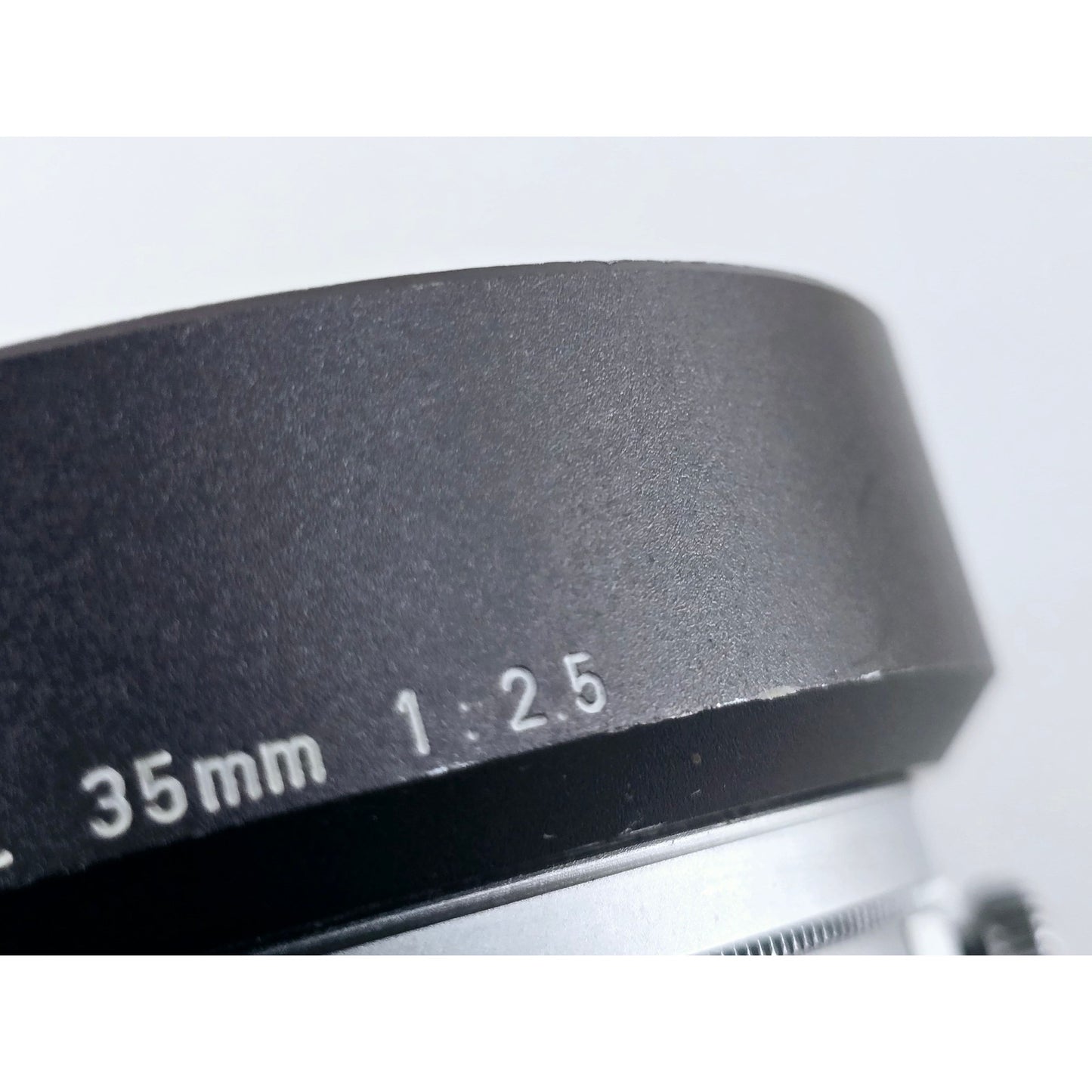 [Pre-owned] Canon 60mm Metal Lens Hood for FL 35mm F2.5 — Near MINT — Japan #4067