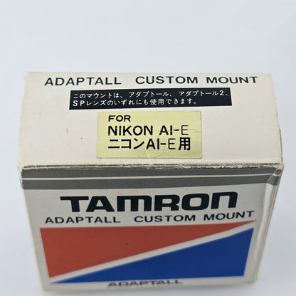 [Pre-owned] Tamron Adaptall Custom Mount Adapter for Nikon Ai — Mint — Japan #5681