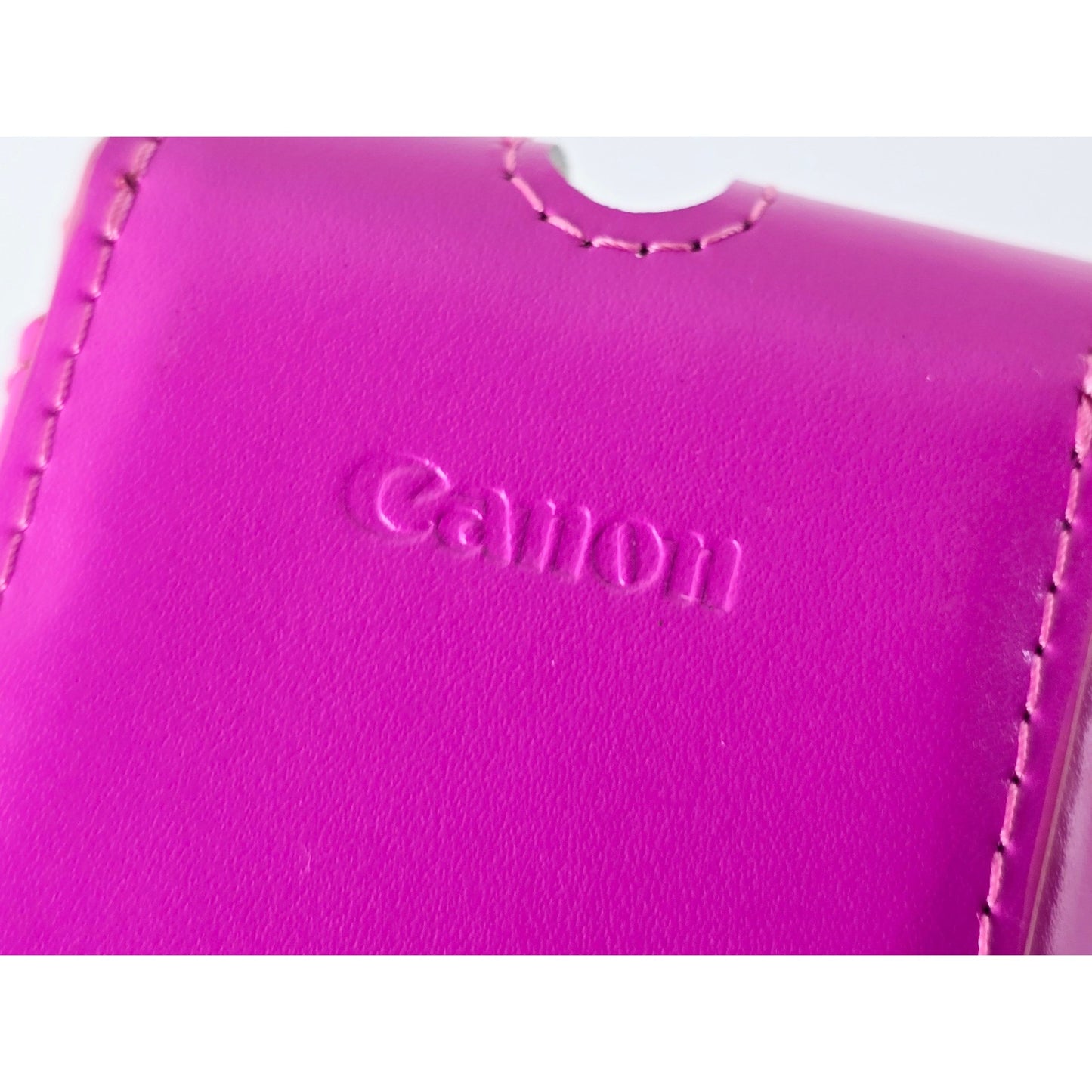 [Pre-owned] Canon IXY Digital Camera Case Pink — Top MINT — Japan #4657