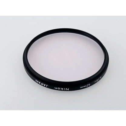 [Pre-owned] Nikon L1Bc 62mm UV Lens Filter — Near MINT — Japan #4883