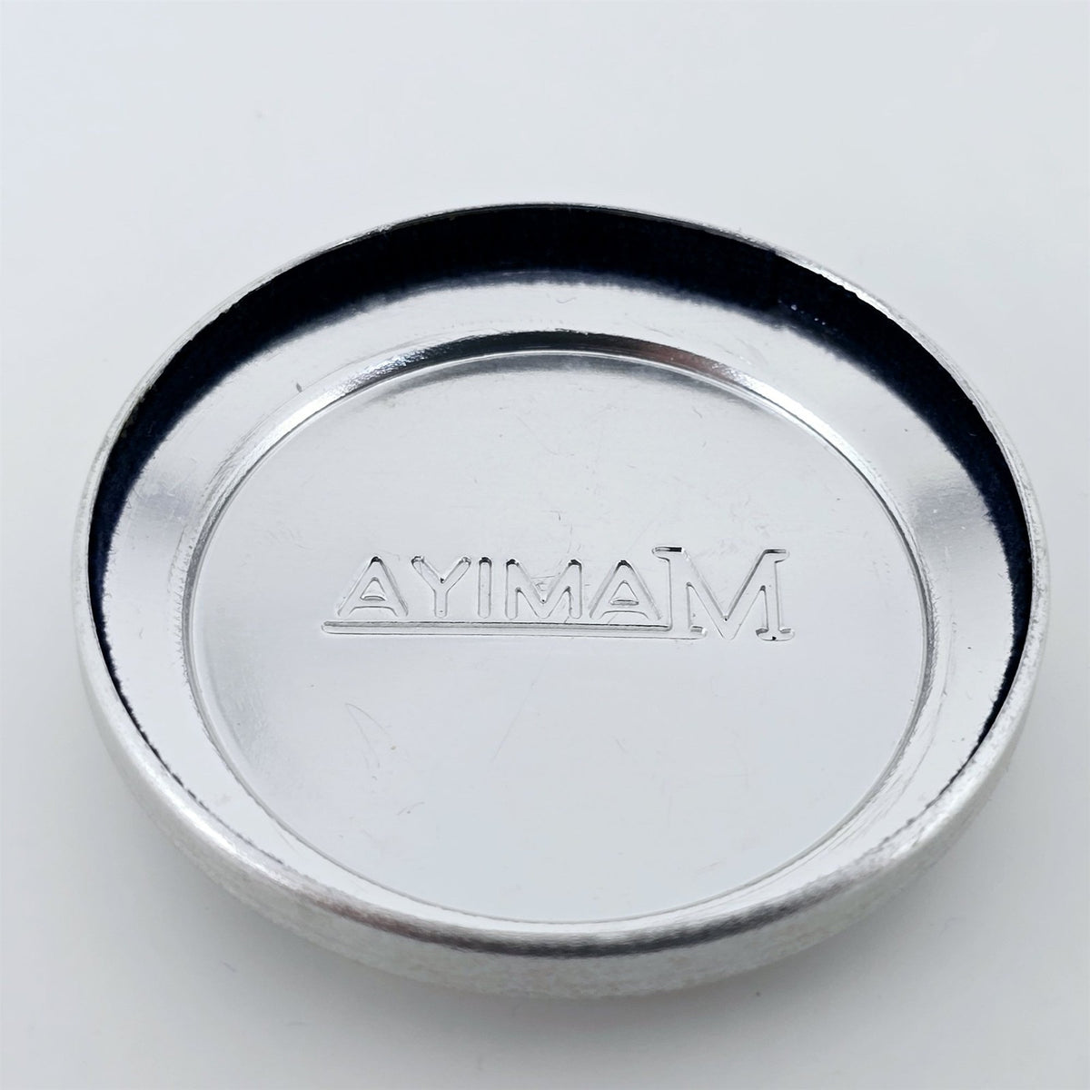 [Pre-owned] Genuine Mamiya Metal Front Lens Cap 46mm Push-On — Near Mint — Japan #5629