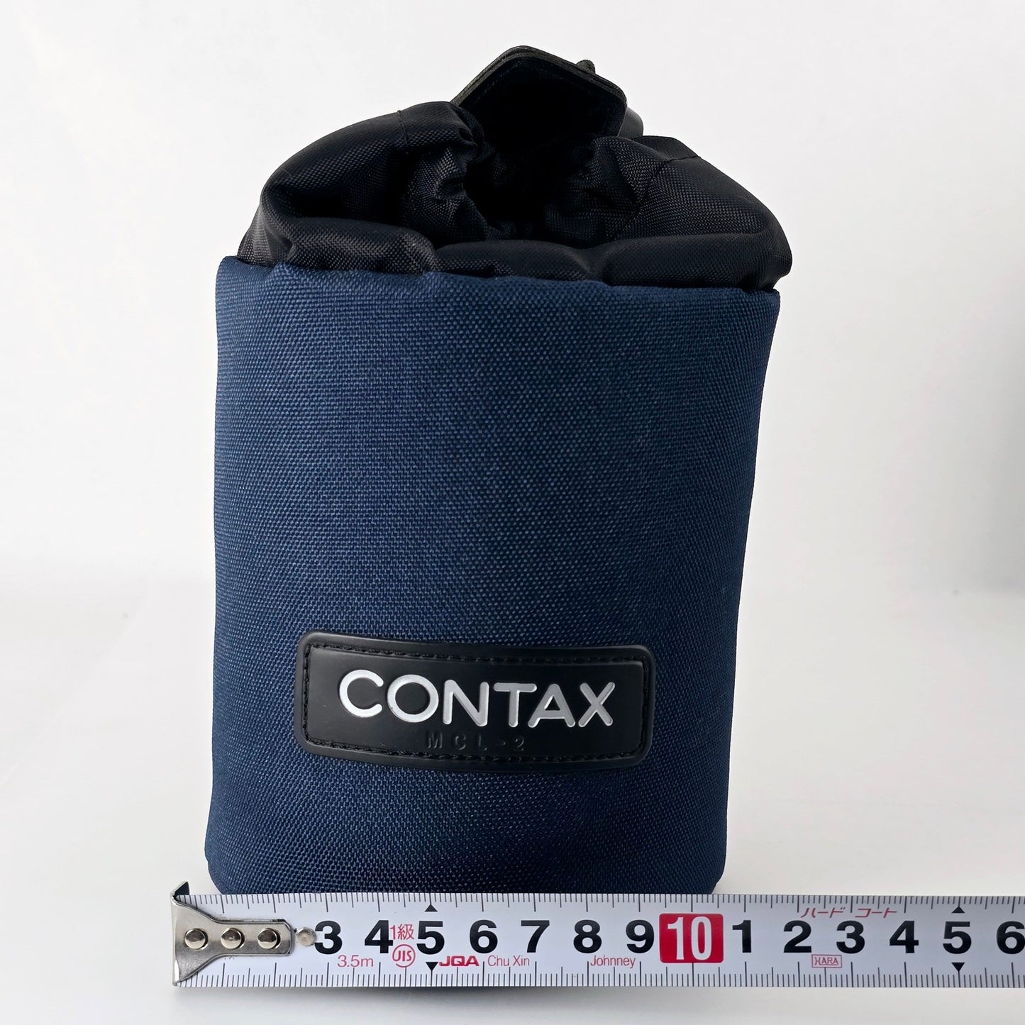 [Pre-owned] Contax MCL-2 Lens Case for Distagon Sonnar Planar (2 Pieces) — MINT — Japan #1754