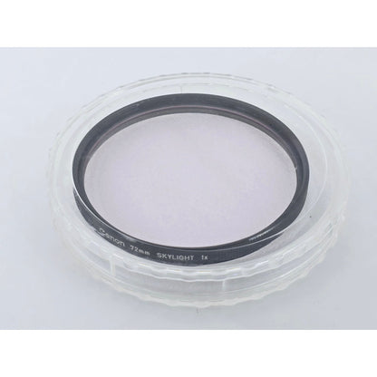 [Pre-owned] Canon 72mm Skylight 1x Filter for FD EF Lens — Near MINT — Japan #4732