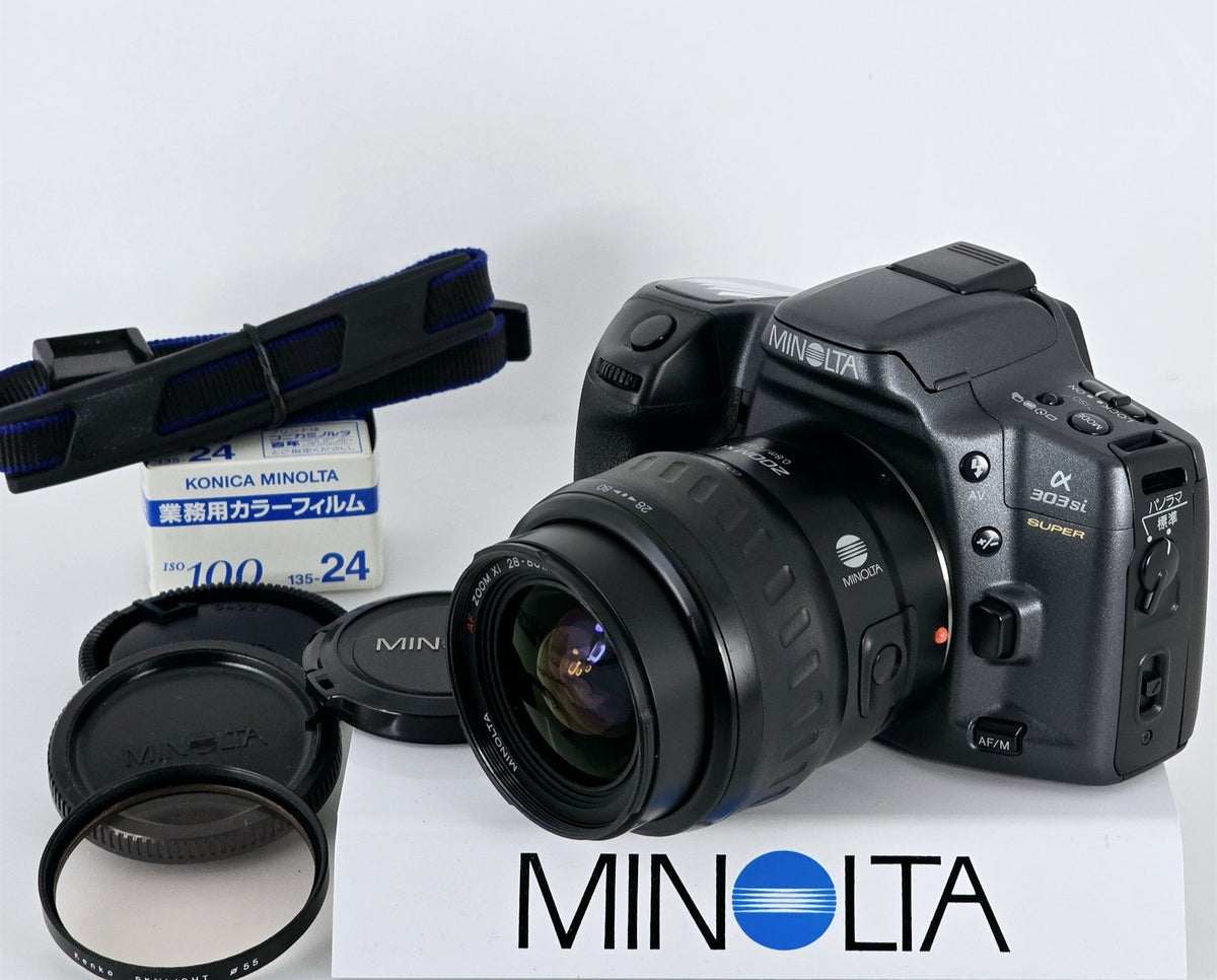 [Pre-owned] Minolta α 303si Super 35mm AF SLR Film Camera — Near Mint+++ — Japan #5677