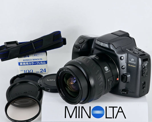 [Pre-owned] Minolta α 303si Super 35mm AF SLR Film Camera — Near Mint+++ — Japan #5677