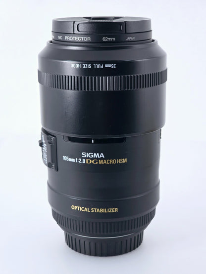 🌸[Near MINT+++] Sigma EX 105mm F2.8 DG Macro HSM OS AF Lens for Canon EF Japan