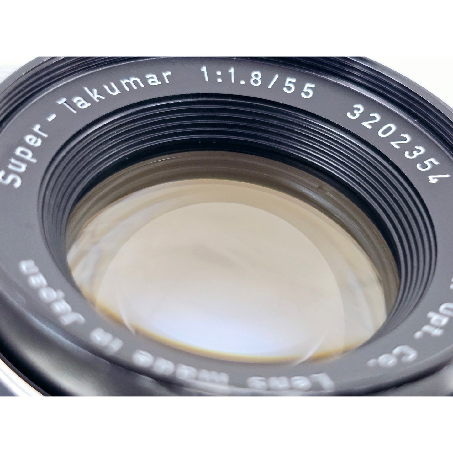[Pre-owned] Pentax Super-Takumar 55mm F1.8 MF Lens M42 — Near MINT — Japan #4022