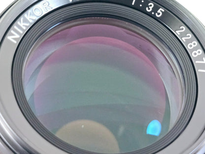 🌸[Near MINT] Nikon Ai Nikkor 135mm F3.5 MF Telephoto Lens Genuine From Japan