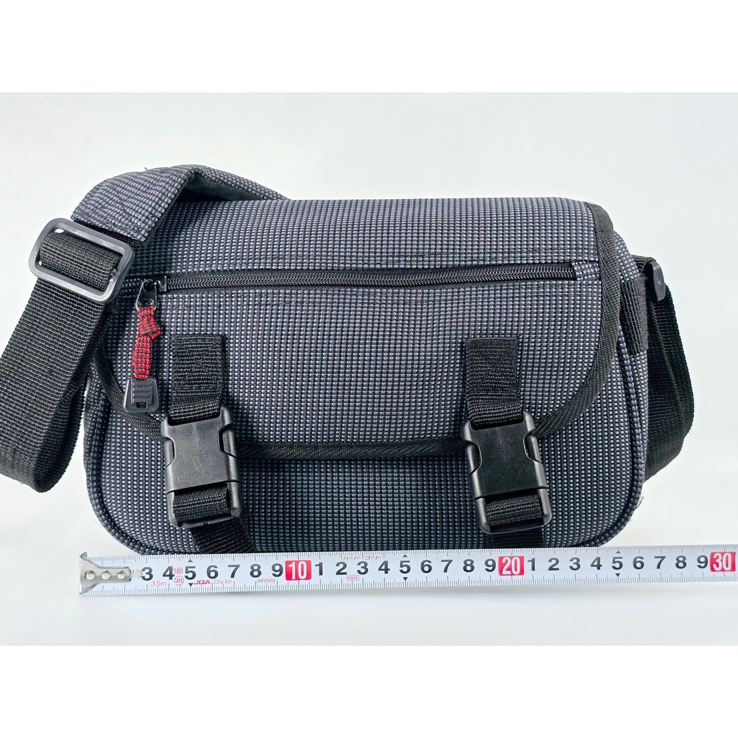 [Pre-owned] Genuine Canon Camera Lens Shoulder Bag Nylon Black — Near MINT — Japan #4804