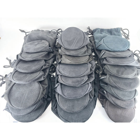 [Pre-owned] Nikon Lens Pouches Assorted Lot (Various Styles) — Near MINT — Japan #4594