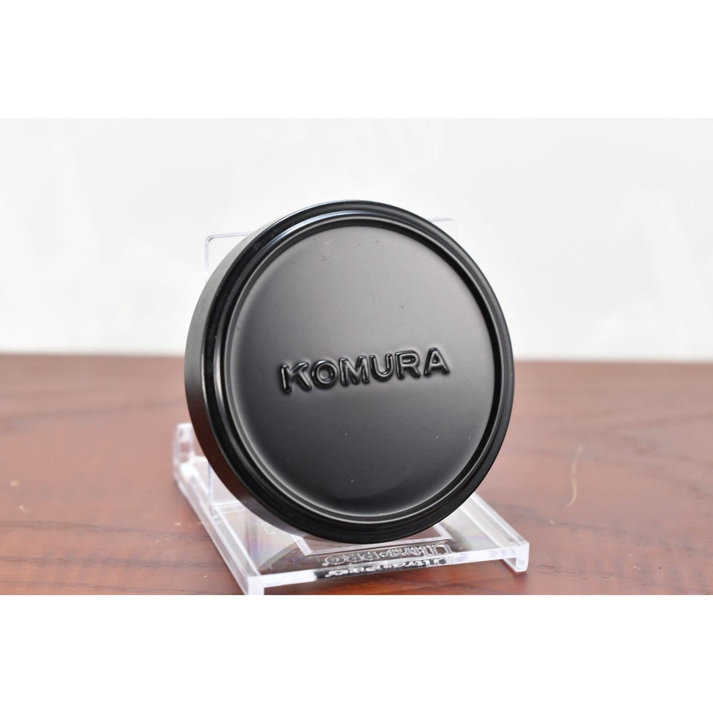 [Pre-owned] Komura 57mm Metal Slip On Front Lens Cap — MINT — Japan #2378