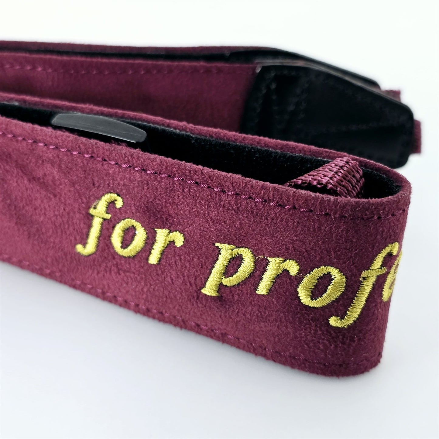 [Pre-owned] Canon Professional Gold Embroidered Logo Neck Strap for EOS Digital — Unused — Japan #5443