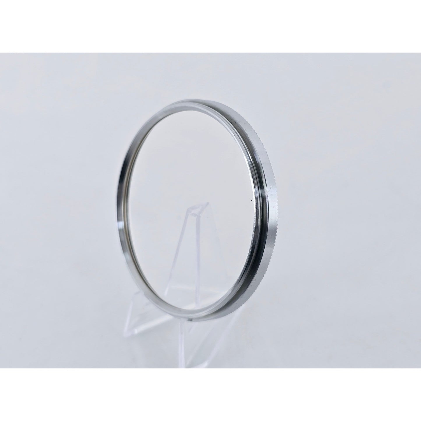 [Pre-owned] Nikon L38 52mm Chrome Frame Lens Filter — Near MINT — Japan #3690
