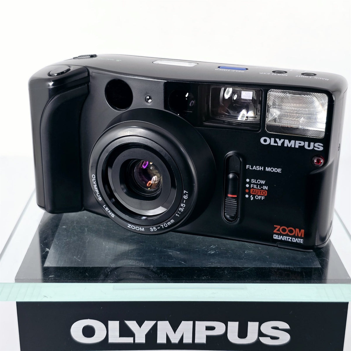 [Pre-owned] Olympus AZ-1 Zoom Quartz Date 35mm Film Camera — Near Mint+++ — Japan #5463