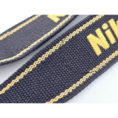 [Pre-owned] Nikon F6 AN-19 Genuine Camera Neck Strap 1.4in (3.5cm) — Near MINT — Japan #5063