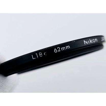 [Pre-owned] Genuine Nikon L1Bc 62mm UV Lens Filter — Near MINT — Japan #4884