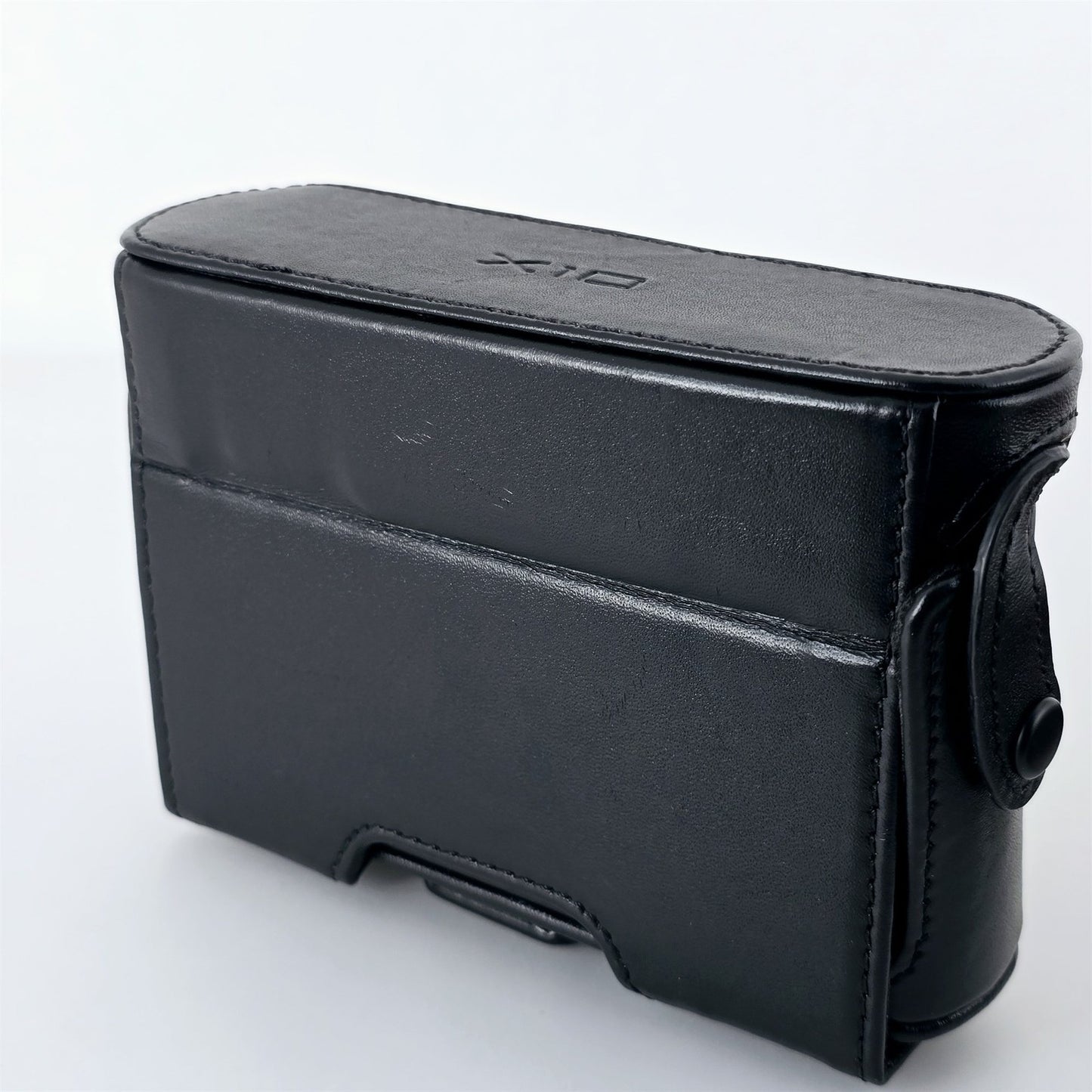[Pre-owned] Genuine Fujifilm LC-X10 Black Leather Camera Case for X10 — Mint — Japan #5514