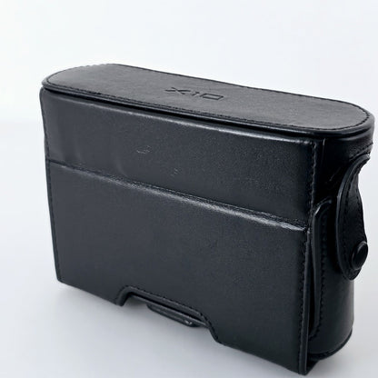 [Pre-owned] Genuine Fujifilm LC-X10 Black Leather Camera Case for X10 — Mint — Japan #5514