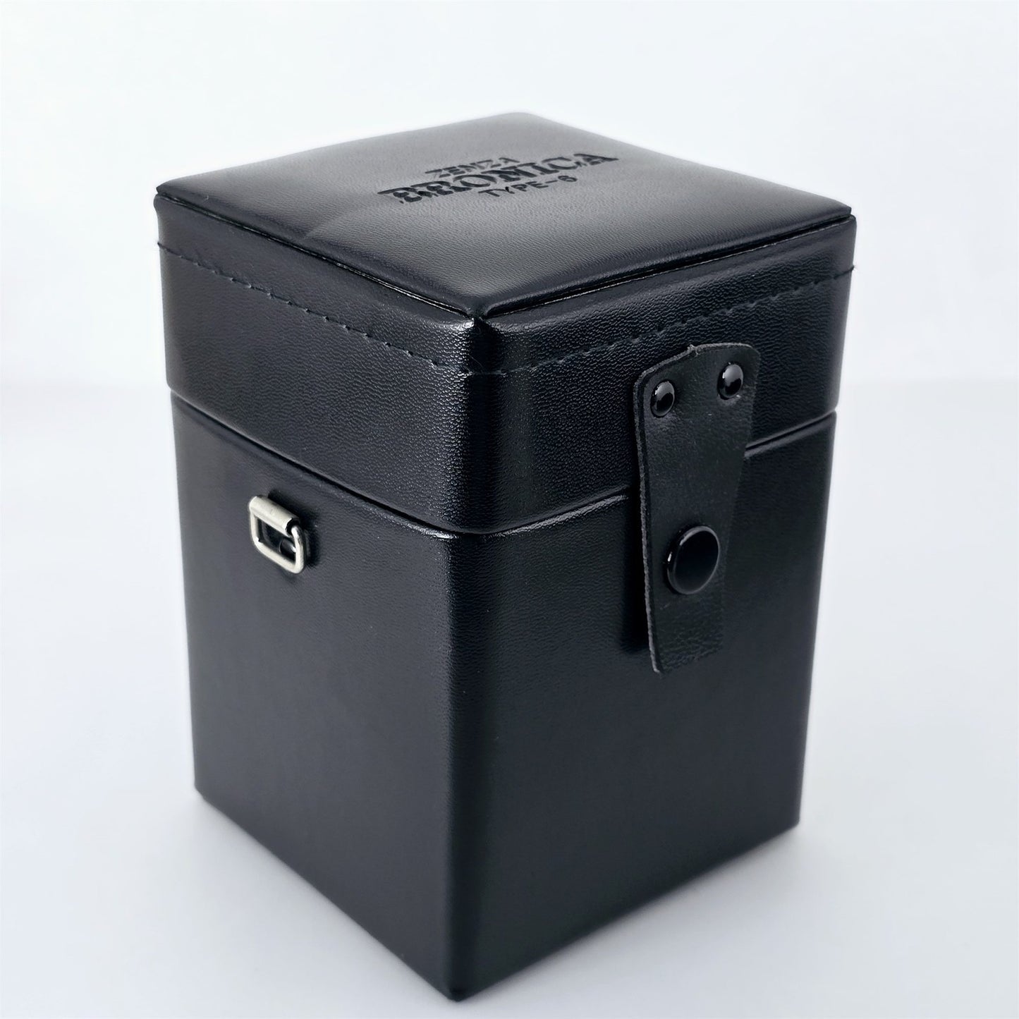 [Pre-owned] Genuine Zenza Bronica Type-6 Hard Lens Case (Black) — Mint — Japan #5390