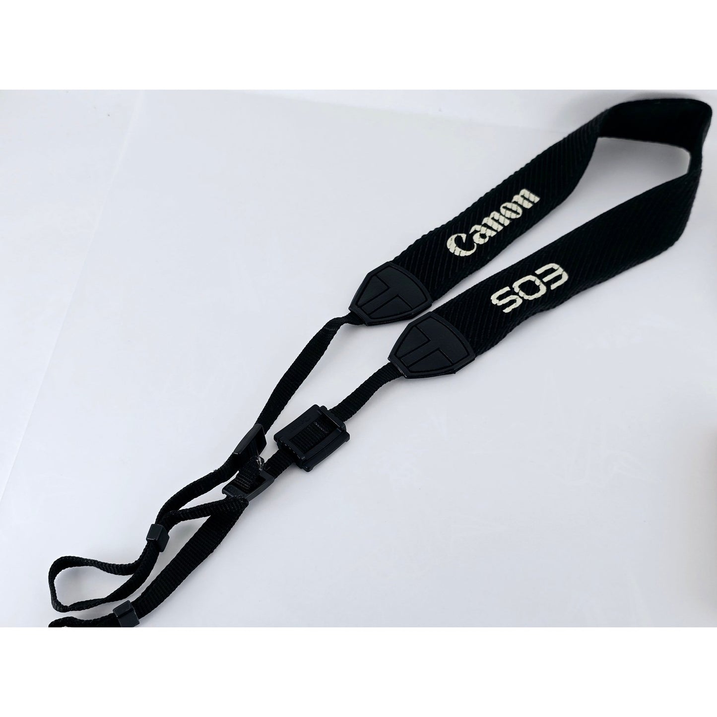 [Pre-owned] Canon EOS Camera Neck Shoulder Strap 1.46in (3.7cm) — Near MINT — Japan #5066