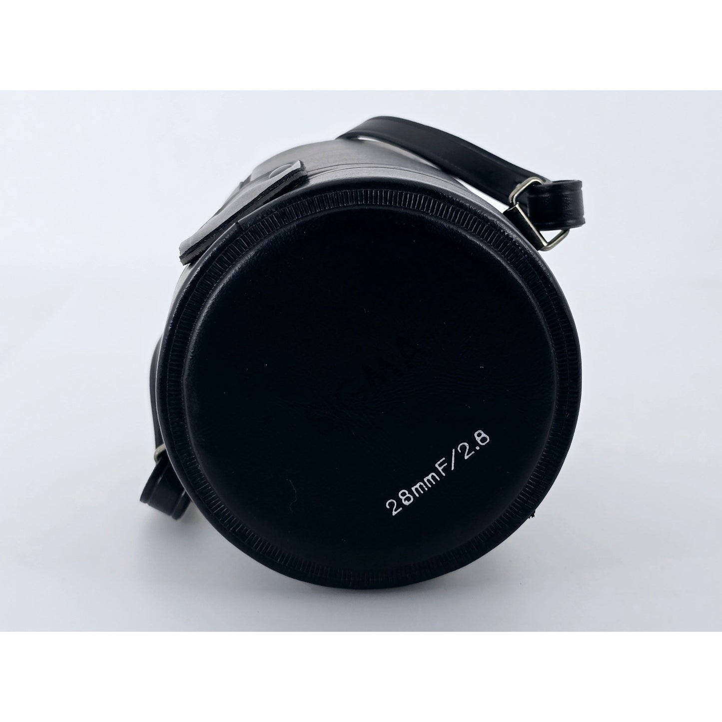 [Pre-owned] Sigma Hard Lens Case for 28mm F2.8 — Near MINT — Japan #4644